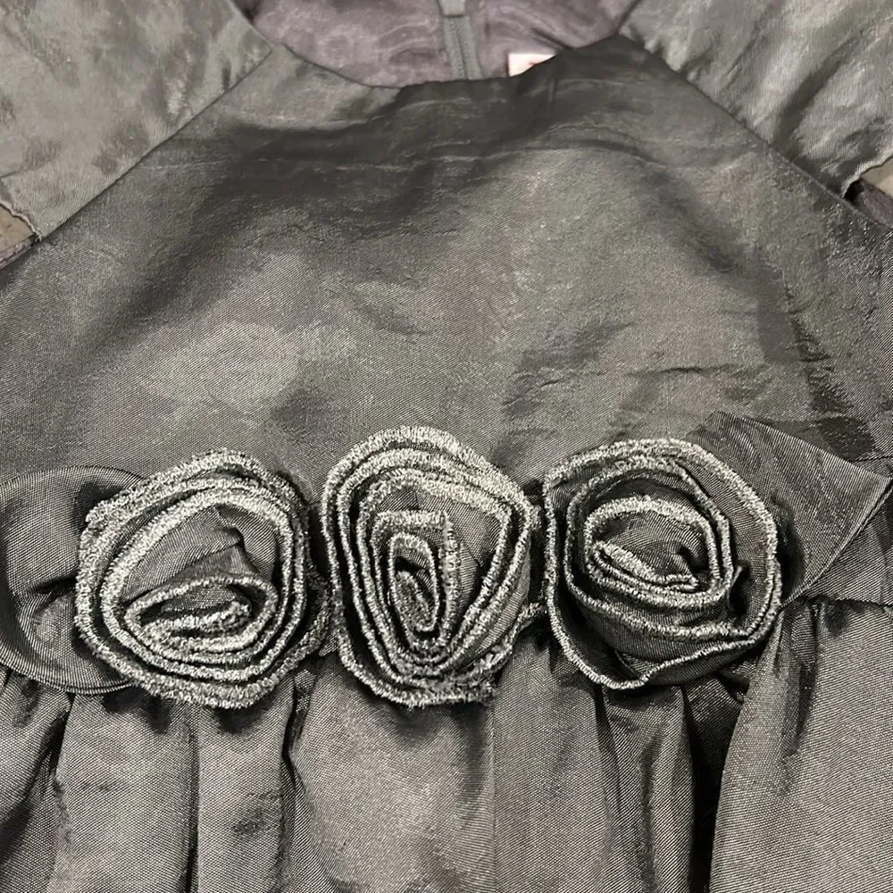 Donita Silver metallic bubble dress 24M